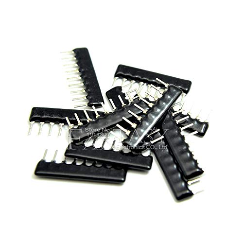 20pcs DIP Exclusion 9pin 220 ohm 220R A221 A221J Network Resistor Array