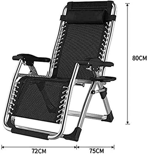 Chaise inclinable zero gravity le confort suspendu pour le dos