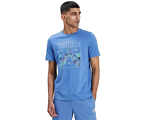 Image of PUMA Unisex-Adult Printed Regular Fit T-Shirt