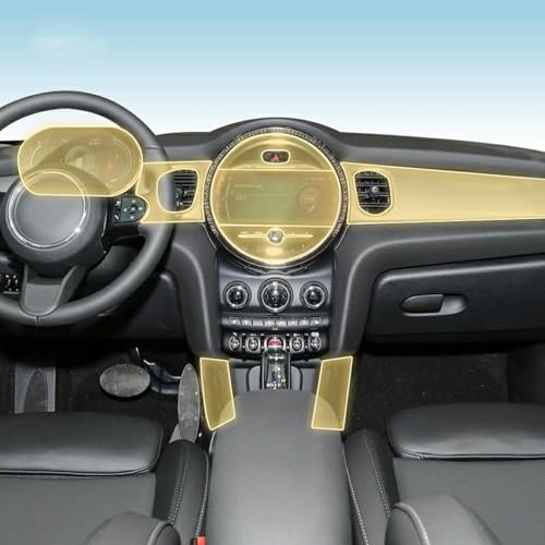 Film de protection TPU pour Mini Cooper 2021-2023 anti-rayures habitacle