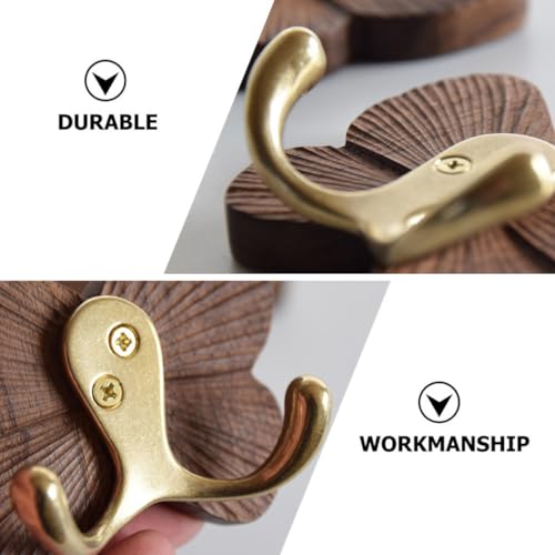 Gancho de pared de mariposa en madera maciza para colgar ropa 8