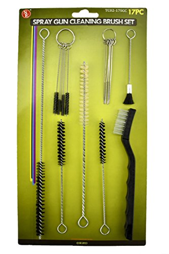 Se 17-Piece Spray Gun Cleaning Brush Set - Tc02-17Sgc #TOP6
