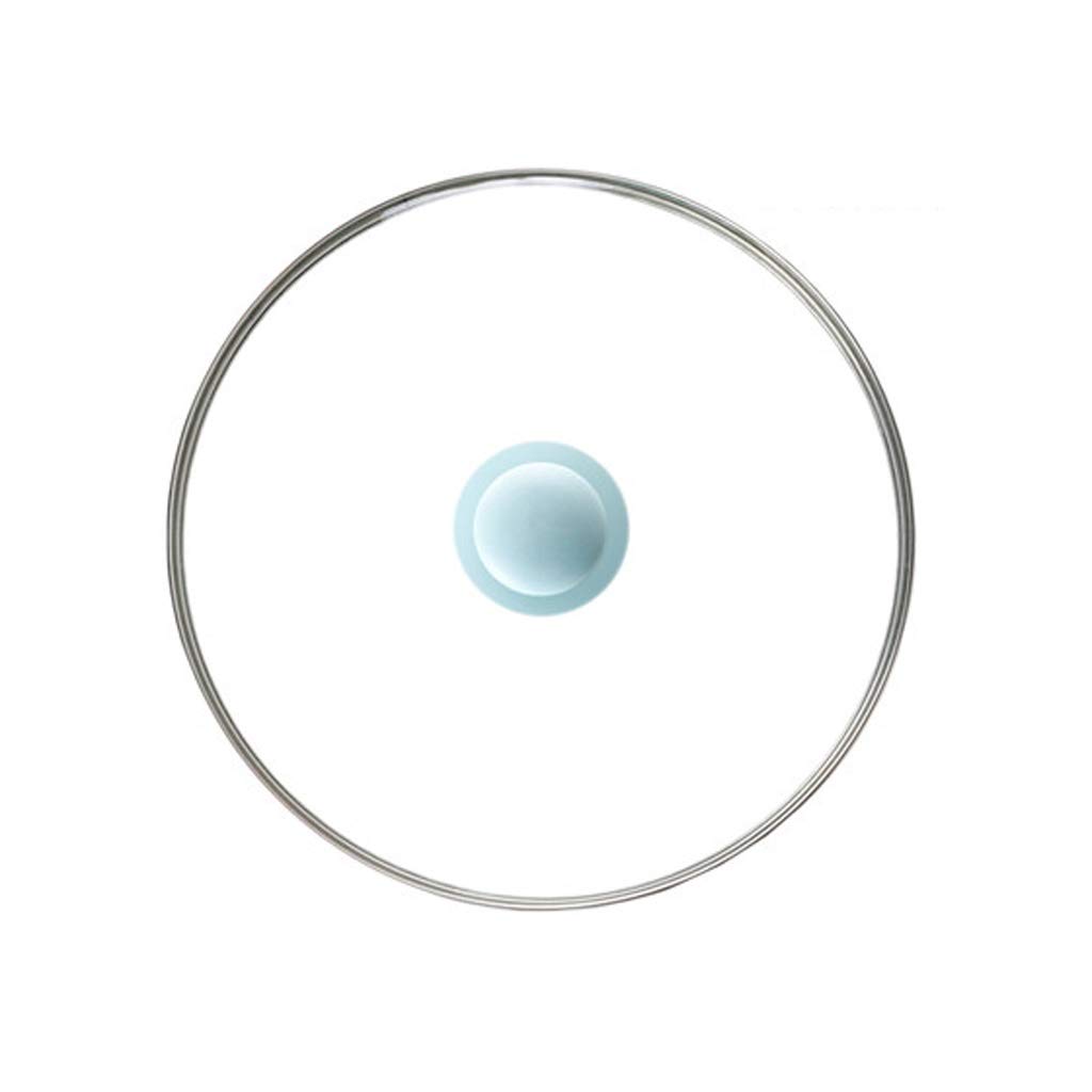 Coperchio,Coperchio in Vetro/Inox/Alluminio,Coperchi per pentole Coperchio per padella in vetro temperato Coperchio per padella per cottura a vapore Coperchio per padella trasparente per uso