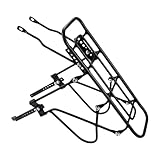 best rear rack light Easy Installation: Designed for straightforward mounting, the steel rack can be installed quickly on most bicycles without tools, providing a convenient and reliable storage solution that keeps cargo stable and evenly balanced while riding