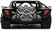 The Batman 1:32 Batmobile Die-cast Car with Batman Figure, Toys for Kids and Adults, Black