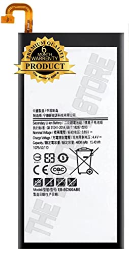 Image of THE BATTERY STORE Original Battery EB-BC900ABE for Samsung Galaxy C9 Pro Battery SM-C9000 C9008 C900F C900Y Battery with 6 Month Warranty and high Capacity Battery Backup (for Samsung C9 PRO)