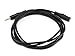 Monoprice 6ft 3.5mm Stereo Plug/Jack M/F Cable - Black