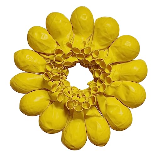 90 Pack Yellow Balloons 18 inch Yellow Latex Big Balloons for Party Decorations and Events ZWZLIULIAN