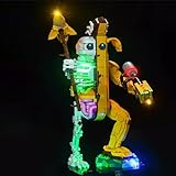 LED Lighting Kit Compatible with Lego 77072 Skeleton Banana Man Series LED Light Set (Model Kit Not Included - Lighting Components Only) (Remote Control Style)