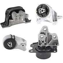 Compatible with Chevrolet GMC 10-17 Captiva Equinox Terrain Engine Motor and Transmission Mount 2.4L 5659 5562 5633 203307 2010 2011 2012 2013 2014 2015 2016 2017