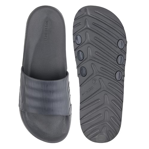 Image of WELCOME Pure-53 Lightweight Super Flexible Stylish Dailywear Sliders /Slippers for Men