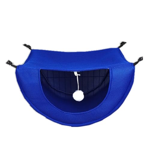 ぶら下がっているハンモック通気性メッシュペットハンモックスイングベッドペットの生息地の装飾眠っている子猫ケージアクセサリーケージ