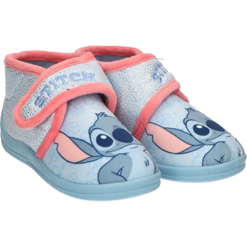 CERDÁ LIFE'S LITTLE MOMENTS Chaussures mi-hautes sous licence officielle | Pantoufles Stitch confortables, douces et antidérapantes, Point (Stitch), 27 EU