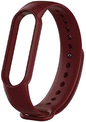 Pulseira extra para Xiaomi MI Band 5 - New version premium (Vinho)