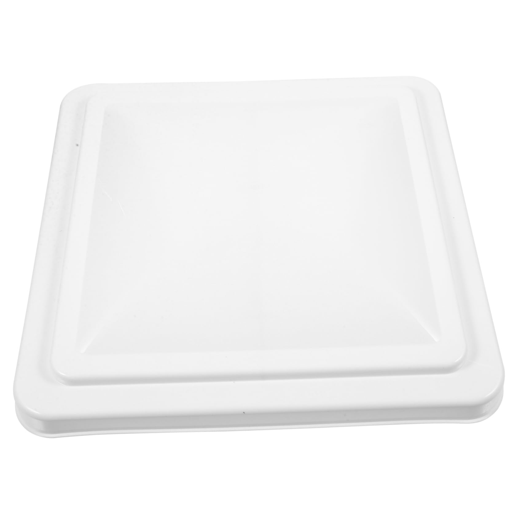 Copertura in Plastica Bianca e Ventilazione Isolante Termico di Ventilazione 14x14 Pollici Accessorio Essenziale per Camper per Tetto Rv e Motorhome