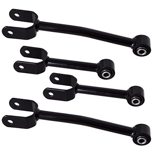 AUQDD 4Pc Suspension (Non-Adjustable Type) Rear Control Arm Compatible With 11-14 Chry-sler 200/11-14 Do-dge Avenger,11-18 Journey (Lateral Link Replace # K643056 K642901 524-719 524-720)