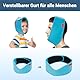 Comfytemp Weisheitszahn Kühlkompresse Kühlpads Gesicht, Freihändig Weich Gel Kühlpacks TMJ-Schmerzlinderung und Schmerzen nach GesichtsOP Zahnschmerzen Kieferentspannung 85x12,5 cm Kühlbandage