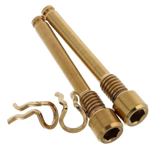 Tornillos de titanio para pinza de freno de bicicleta ifundom con accesorios dorados