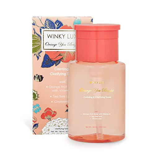 Winky Lux Orange You Bright Toner, Vitamin C Toner For Face, Clean Ingredients For All Skin Types, Vegan Natural Skincare #TOP25