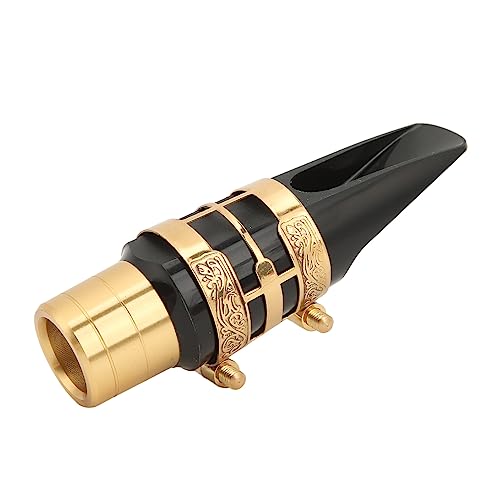 Kit de bocal de saxofone alto, bocal robusto para saxofone alto de substituição com inclinação de fo
