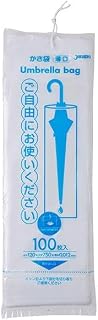 【Amazon.co.jp限定】ジャパックス 外袋入り 傘袋ひも付き(薄手) U-11 HDPE 100枚 厚み0.012mm