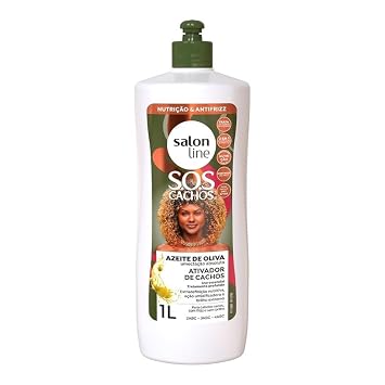 SOS Cachos Azeite de Oliva Curl Activator, 33.81 fl oz