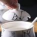 123Arts Ceramics Marbling Sugar Salt Pepper Storage Jar Seasoning Pot with Lid And Spoon