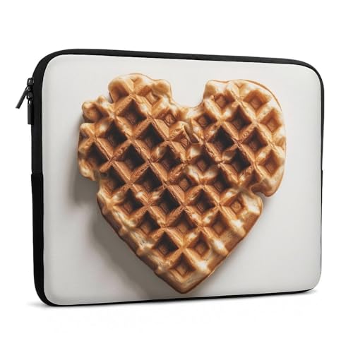 Funda para portátil 12 pulgadas con diseño en forma de corazón miniatura 3