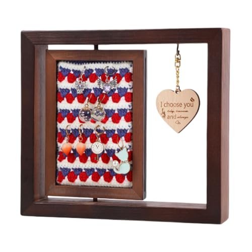 Cadre photo élégant pour décoration d'intérieur et kit de crochet rotatif DIY