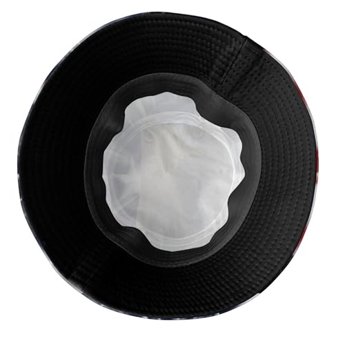 Image of Bucket Hat for Women Men, Fashion Print Outdoor Beach Hat Packable Sun Cap for Travel Hiking