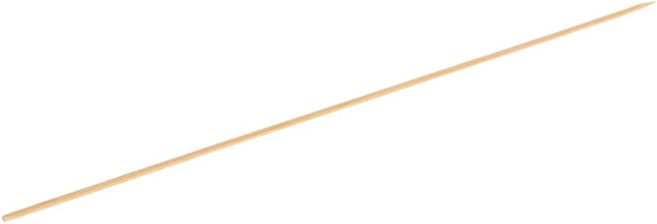 Utoolmart Natural BBQ Bamboo Skewers, 25cm Length 2.5mm Dia Bamboo Skewers, Natural Wood Sticks for BBQ, Kabob, Grilling, Barbecue, 1 Set(About 90pcs)