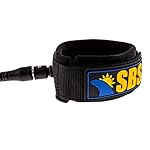 SBS Paddleboard Leash – 10ft Coiled SUP Leash with Comfortable Ankle Cuff – Durable, Tangle-Free Surf Leash for Stand Up Paddleboards - Image 2