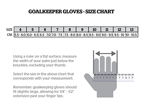 Storelli Gladiator Pro 3.0 Goalkeeper Gloves | Professional Soccer Goalie Gloves With Finger Spines | Superior Finger And Hand Protection | Black & Yellow | Size 7 #TOP6