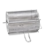 Nuwave Stainless Steel Roasting Drum & Stainless Steel Handle For The NuWave 14qt & 15.5qt Brio Digital Air Fryer – Compatible With NuWave Brio Models Only