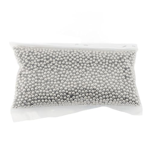 Contas de Polimento de Aço Inoxidável, Bolas Redondas de Polimento de Metal, Contas de Aço Inoxidáve