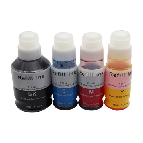Encre GI-20 cyan de 70ml pour imprimante Canon Pixma G5020 G6020 et G7020