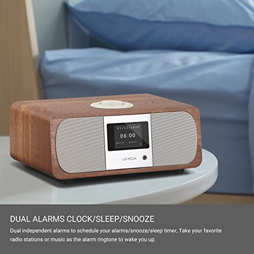LEMEGA M3+ Internet Radio, Podcasts,Spotify, Bluetooth, FM Stereo, Walnut by LEMEGA - Used condition - Image 6