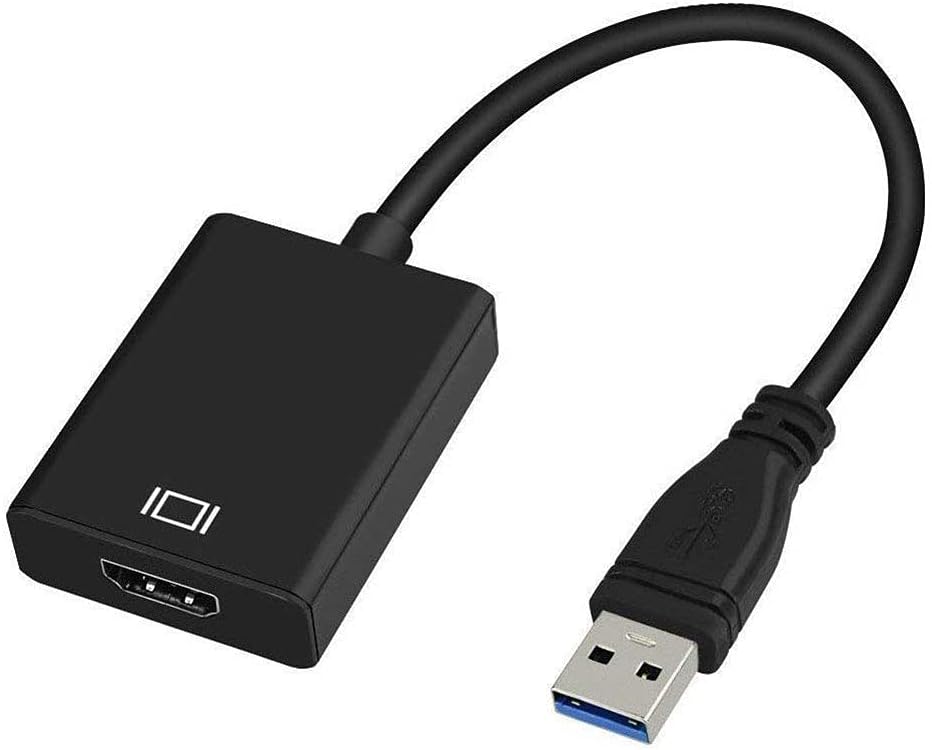 AmerStar USB to HDMI Adapter, USB 3.0 to HDMI 1080P Video