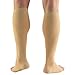 Truform 20-30 Mmhg Compression Stocking for Men & Women, Knee High Length, Open Toe, Beige, X-Large