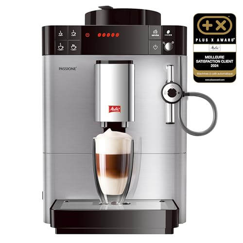 Melitta Caffeo Passione, Inox, F54/0-100, Machine à Café et Boissons Chaudes Automatique,...