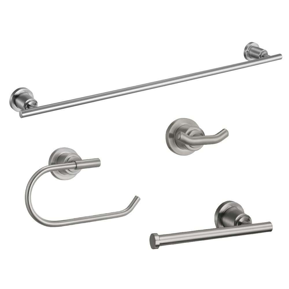 Design House Savannah Toilet Paper Holder, Polished Chrome, White — Amazon image 30