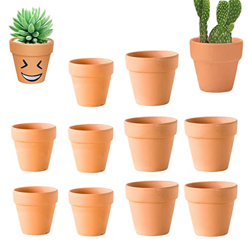 Grasslandy 10 Unidades Mini Macetas Barro Terracota Maceta De Planta Rojo De Tamaño Mini 3 Cm 4cm, Con Agujero De Drenaje, Para Vivero, Cactus Y Plantas Suculentas, Diy Jardinería Decoración Grasslandy 10 Unidades Mini Macetas Barro Terracota Maceta De Planta Rojo De Tamaño Mini 3 Cm 4cm, Con Agujero De Drenaje, Para Vivero, Cactus Y Plantas Suculentas, Diy Jardinería Decoración