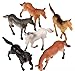 HAPPY DEALS ~ Horse Figures | 12 Pc | Farm Animals Toys | 2.5 Inch Size