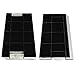 Produktbild 2x Aktivkohlefilter Kohlefilter kompatibel mit Neff Z5144X1 00434229 400x195mm für Dunstabzugshaube