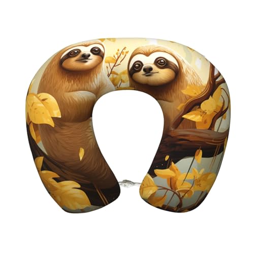 Almohada de espuma viscoelástica para cuello reciclable miniatura 1
