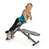 Stamina Ab Hyperextension Bench Pro - Adjustable and Foldable Roman Chair with Smart Workout App for Home Workout - Up to 250 lbs Weight Capacity