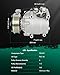 SCITOO AC Compressor for Acura EL 1.7L 2001, Fast Cooling Air Conditioner Compressor for Honda Civic 1.7L 2001, for Honda Prelude 2.2L 1997-2001 CO 10541AC
