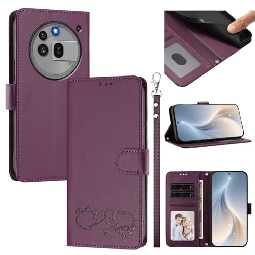 �X�}�z�P�[�X �Ή��@�� for Nothing Phone 3a Pro �X�}�z�P�[�X�y�J�[�h�E�������[�X���b�g�t�� �E�H���b�g�f�U�C�� �t���b�v�X�^���h �����h�~�@�\�zViolet