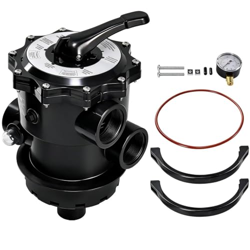 NEXAGEBIUS SP071620T Multiport Control Valve with Clamp and O-Ring Compatible with Hayward Pro Series Sand filter S310T2 S360T2 S270T2 Vari-Flo Valve Top Mount by NEXAGEBIUS - Used condition - US$108.63