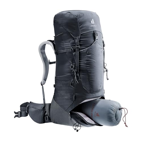 deuter Aircontact Lite 35 + 10 Sl damski plecak trekkingowy, Czarno-grafitowy, 35+10 L, Minimalistyczny
